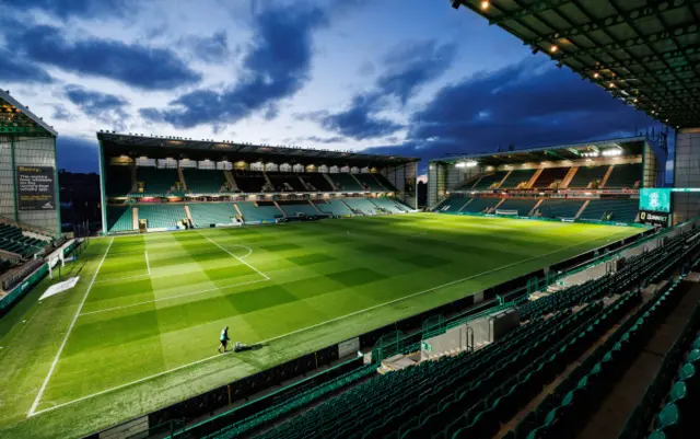 General view of Easter Road