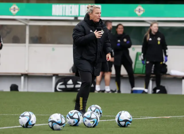 Northern Ireland manager Tanya Oxtoby