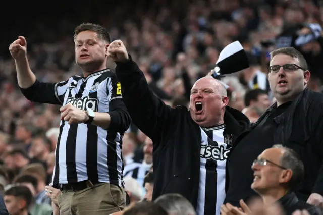 Newcastle fans