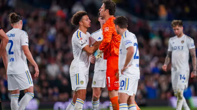 QPR goalkeeper Asmir Begovic is sent off