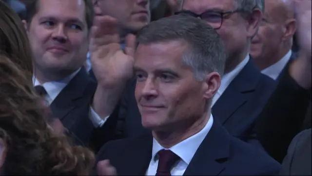 Mark Harper in the audience