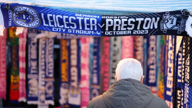 Leicester and Preston scarves