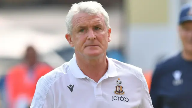 General shot of Mark Hughes