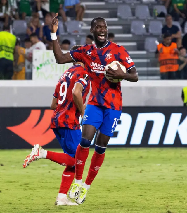 Aris Limassol 2-1 Rangers