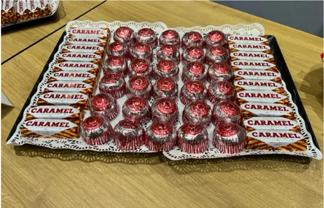 Journalists at the count are being exceptionally well catered for by South Lanarkshire council with tea, coffee and cakes