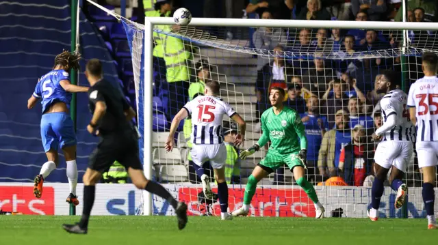 Dion Sanderson heads in Birmingham's second goal