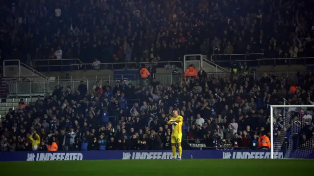 Crowd at Birmingham v West Brom