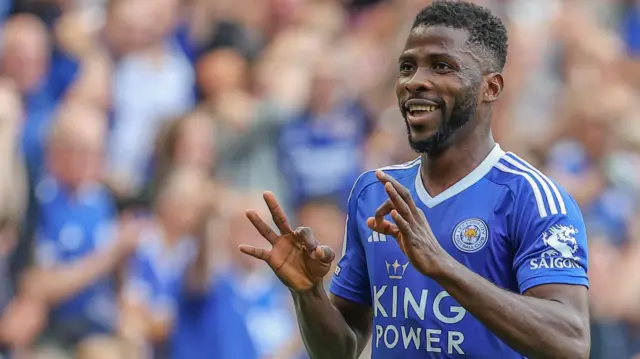 Leicester City striker Kelechi Iheanacho