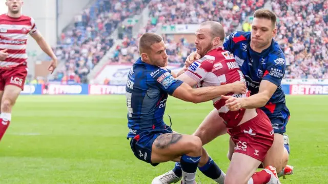 Liam Marshall scores for Wigan