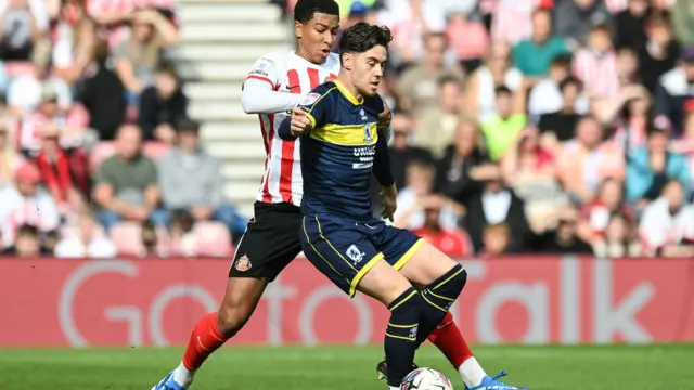 Sunderland v Middlesbrough match action