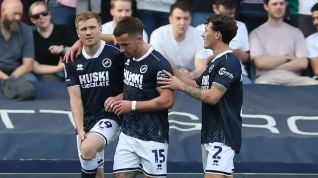 Millwall celebrate goal