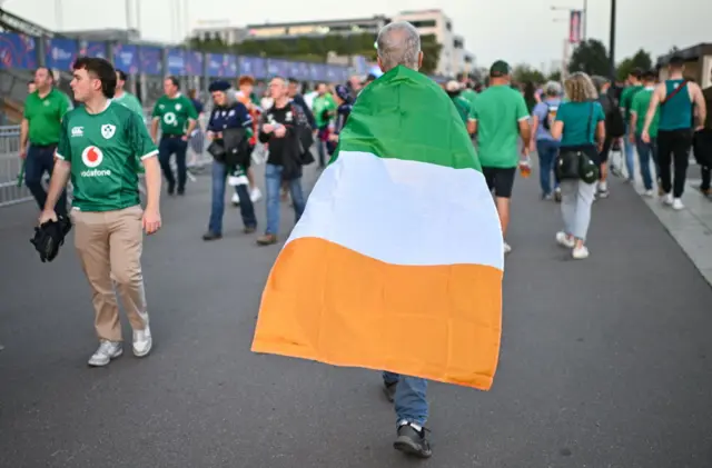 Ireland fans