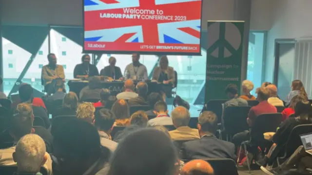 CND fringe event at Labour's conference