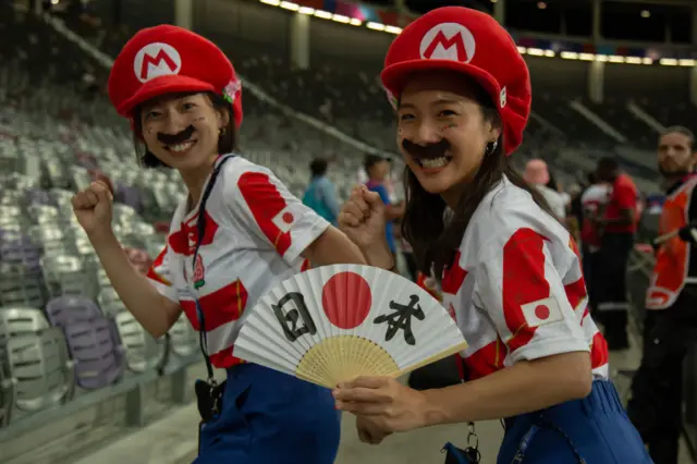 Japan fans