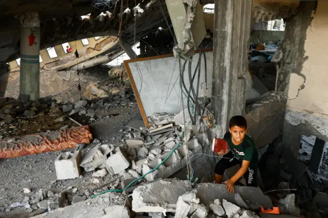 Palestinian authorities in Gaza say 256 Palestinians, including 20 children, have been killed in the past 24 hours