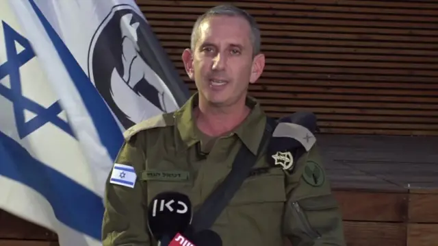 IDF spokesperson Daniel Hagari