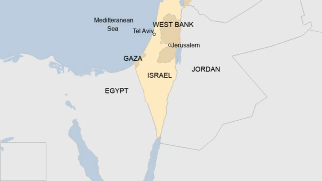 Israel map