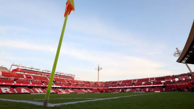 A general view of Estadio Nuevo Los Carmenes