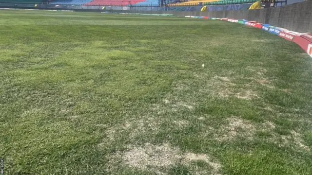 Outfield in Dharmashala