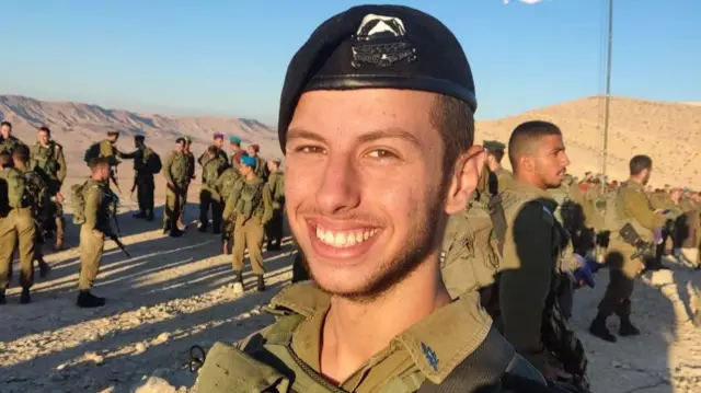 Lieutenant Ariel Reich, from Jerusalem, a combat officer in the 77th Battalion, 'Saar Megolan' formation, who died north of the Gaza Strip, 24 years old