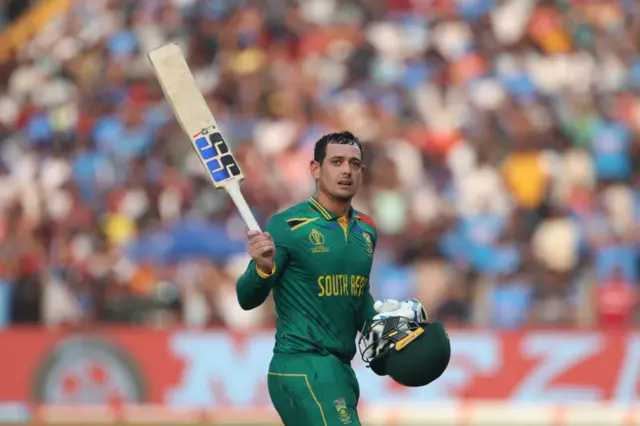 South Africa wicket-keeper Quinton de Kock