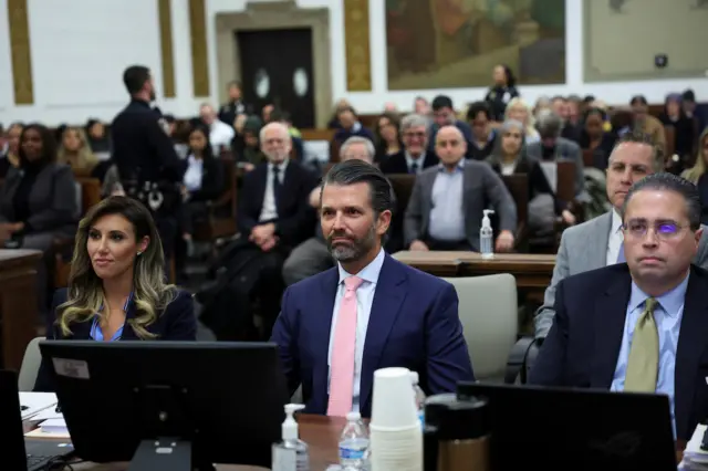 Donald Trump Jr in court