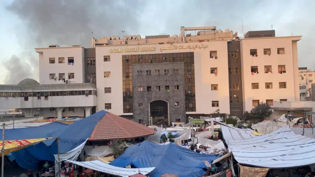 Al-Shifa hospital in Gaza City