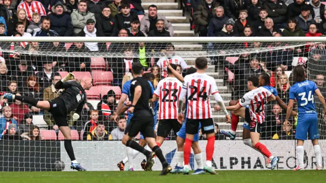 Sunderland retake the lead against Birmingham