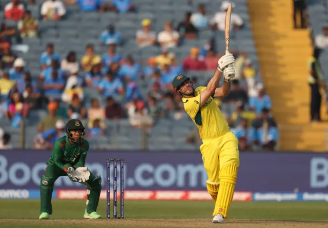 Mitchell Marsh hits out against Bangladesh