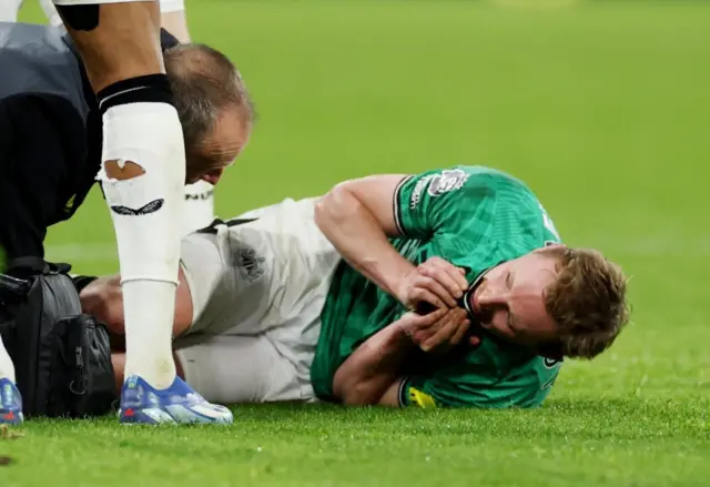 Sea Longstaff gets medical treatment