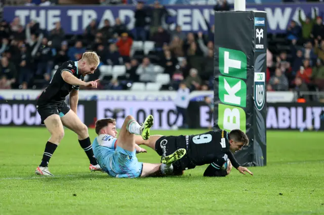 Ospreys try