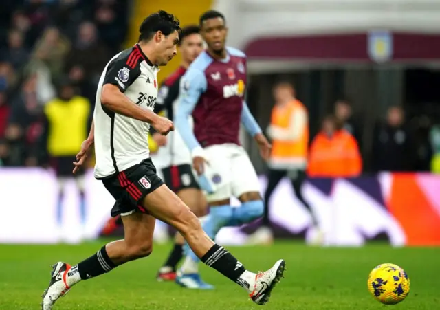 Raul Jimenez takes a shot