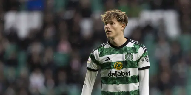 Odin Holm starts for Celtic today