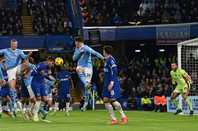 Thiago Silva  heads home their first goal