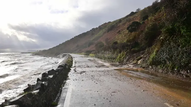 landslide glenarm october