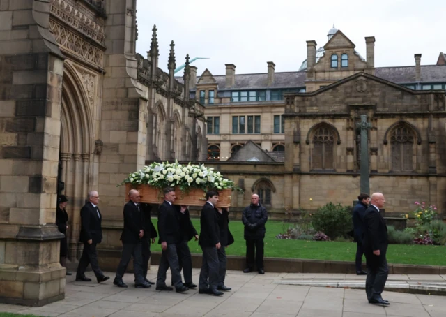 Sir Bobby Charlton funeral