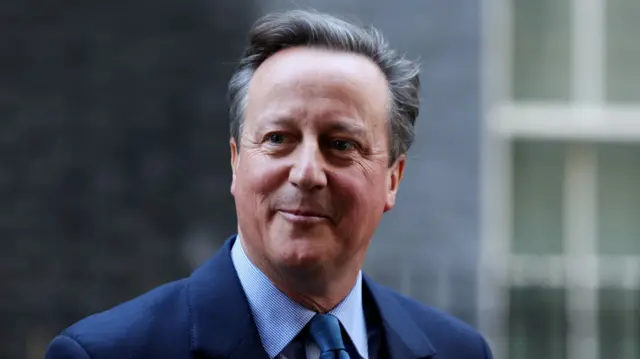 New Foreign Secretary David Cameron