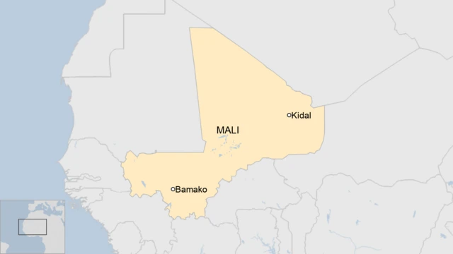 Map of Mali