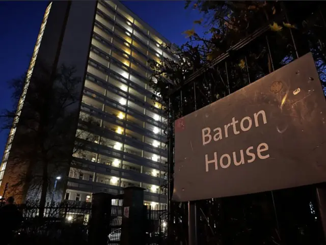 Barton House tower block