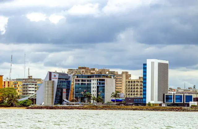 Libreville's waterfront.