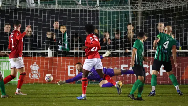 Tyreece Campbell scores for Charlton