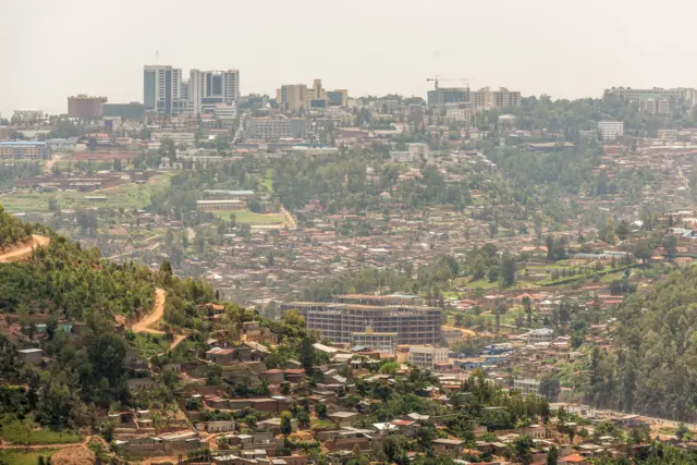 The Rwandan capital, Kigali