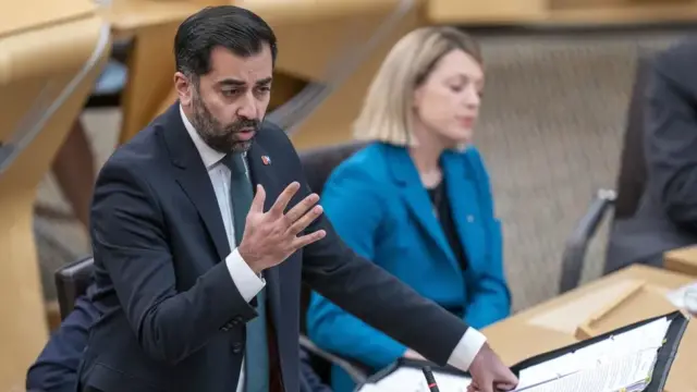 First Minister Humza Yousaf said the government was first asked for group messages in September