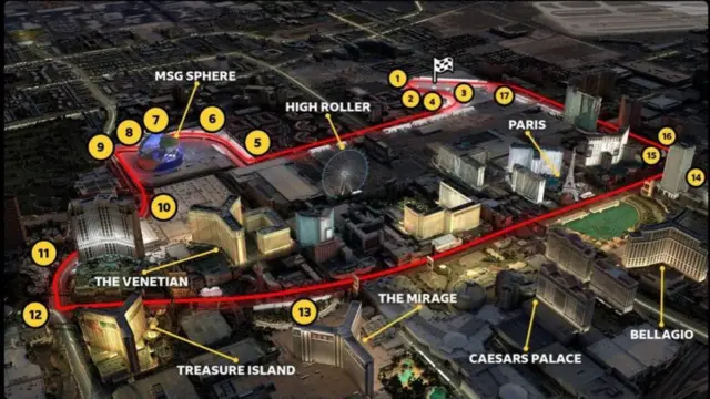 Las Vegas Grand Prix track guide