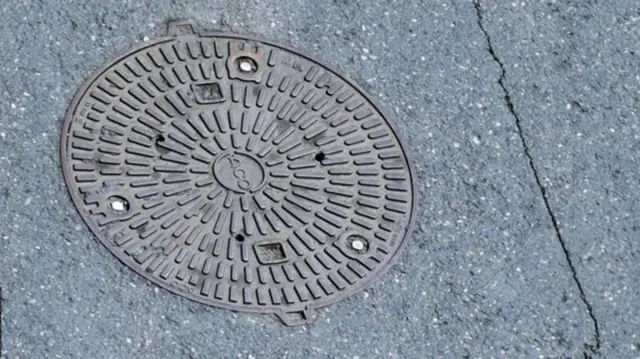 Drain cover at Baku