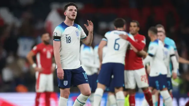 England's Declan Rice