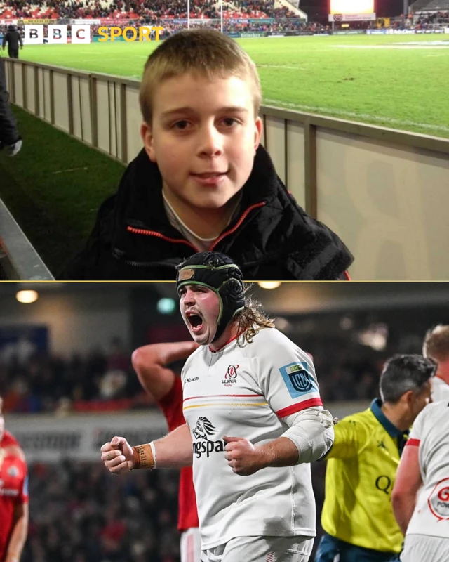 Ulster rugby fan and now prop Scott Wilson