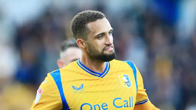 Mansfield Town player Jordan Bowery