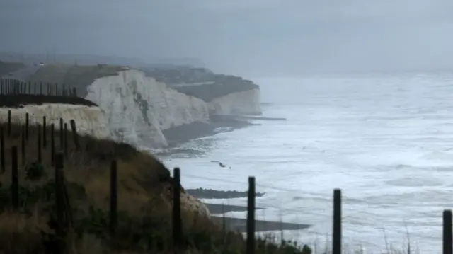 Sussex coastline near Brighton