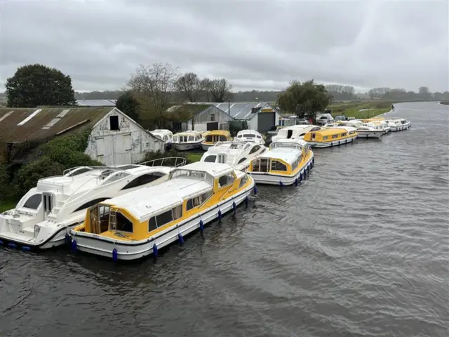 High water levels on River Bure